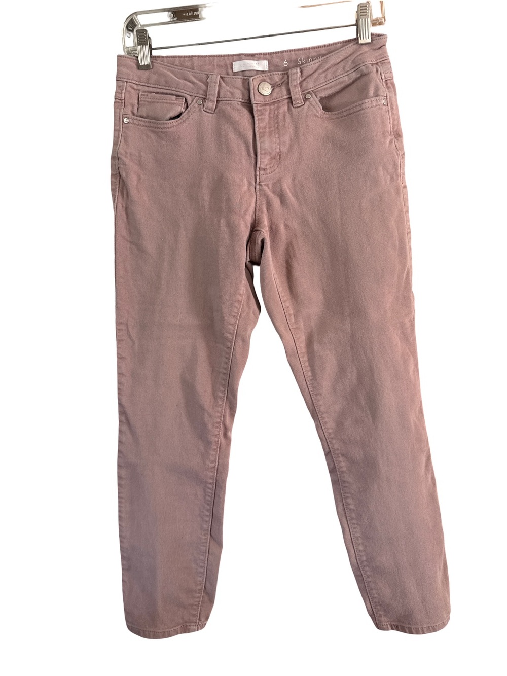 LC Lauren Conrad Skinny Jeans — Dusty Mauve